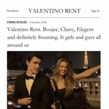 VALENTINO RENT : CLOSE