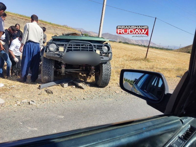 PiranshahrRudaw: #حادثه //⭕️واژگونی پاترول در جاده دربکه - قبلهحسنیک دستگاه خودروی پاترول در جاده دربکه به قبلهحسن واژگون شد.در این حاد