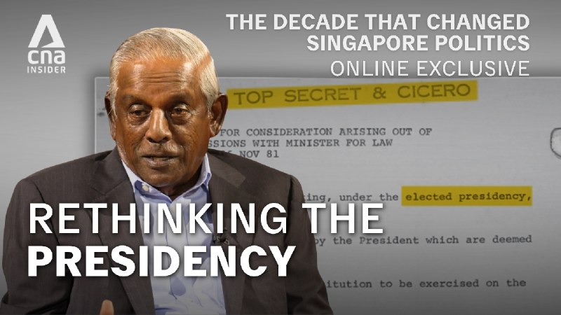 How did a 1981 opposition win spur Lee Kuan Yew to propose an Elected Presidency to safeguard Singapore’s reserves? Former Senior Minister S Jayakumar revisits what happened.