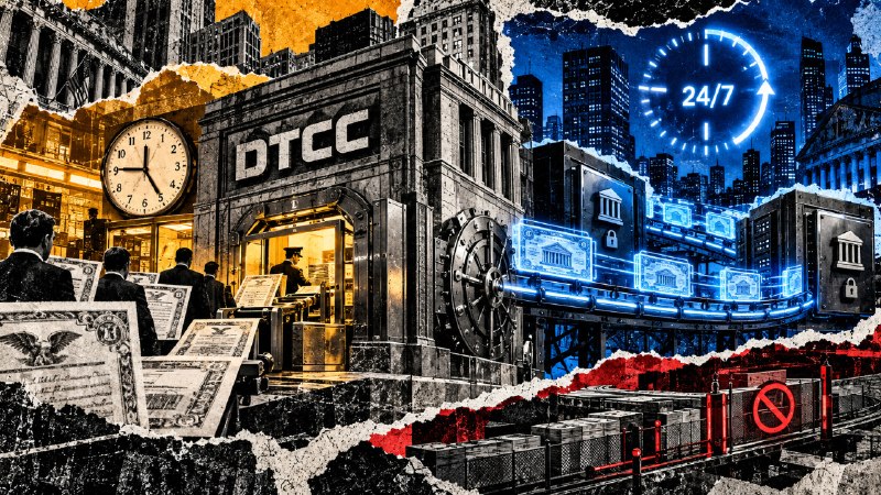 שירות האסימון DTCC מאפשר לניירות ערך לנוע 24/7 בין ארנקים רשומים באותה שרשרת. הזמנות המרה פועלות רק בימי עס…