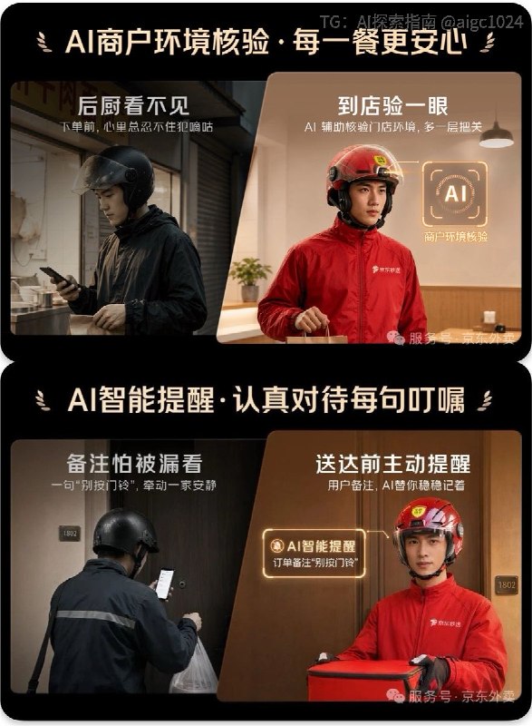 京东外卖全新推出AI智能头盔🤤AI探索 | Hermes/OpenClaw｜优质资源｜优质信息京东外卖全新推出AI智能头盔🤤AI探索 | Hermes/OpenClaw｜优质资源｜优质信息