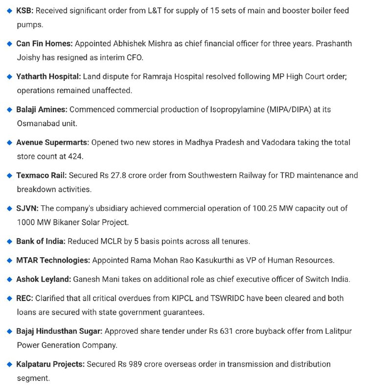 STOCKS TO WATCHSTOCKS TO WATCH