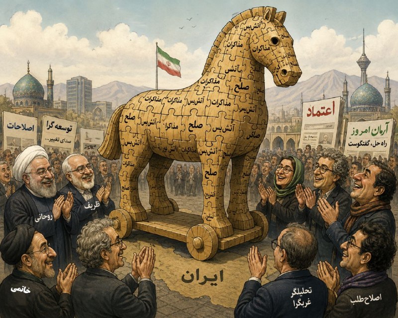دیده بان انقلاب: تروای مذاکره و سازش!شبکه خبری تحلیلی دیده بان انقلاب@didebane_enghelab