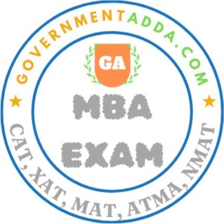 Telegram: Contact @CAT_MBA_Exam_PDF_GMAT Telegram Group Link