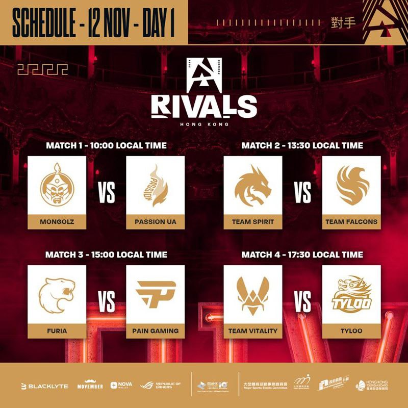 BLAST香港首轮公布