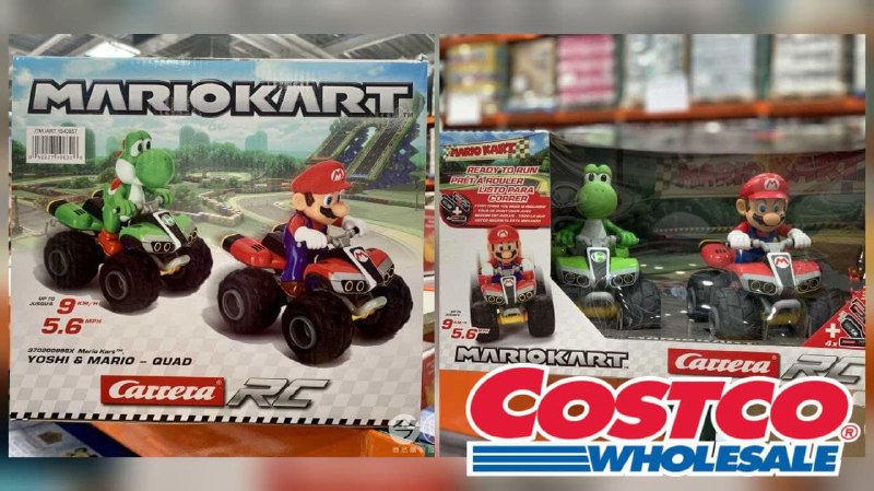 Costco新上架限量 瑪利兄弟遙控越野賽車2入，要買的爸媽要快囉!!🔥🔥🔥新商品情報連結 