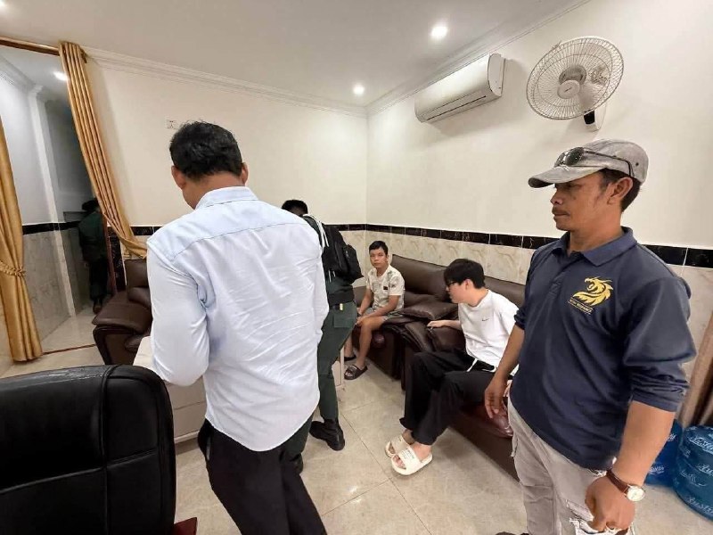 东南亚华人大事件：巴维市突查涉嫌网络诈骗地点 10名越南人被带走调查 9月10日 巴维配图