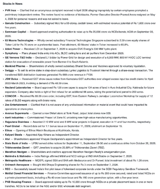 STOCKS IN NEWSSTOCKS IN NEWS