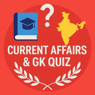 Telegram profile photo for Current Affairs & GK Quiz - UPSC SSC