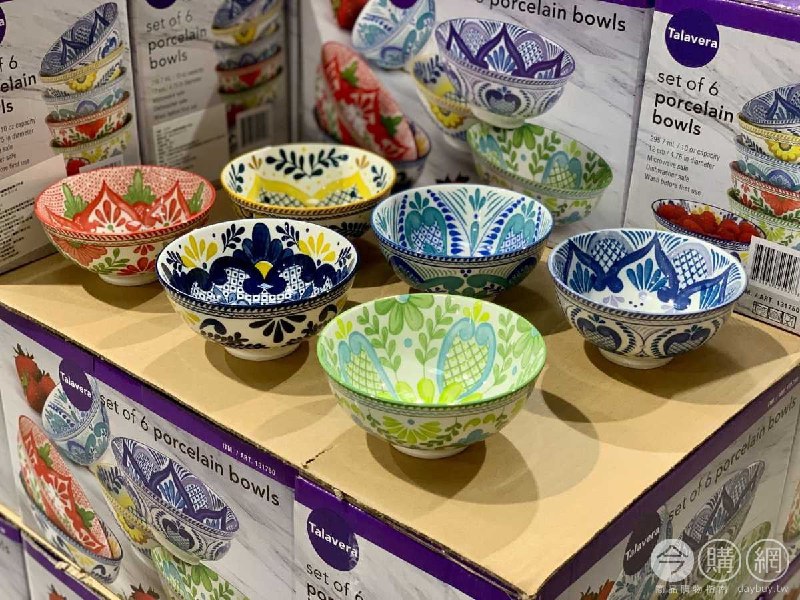 #Costco好市多06月新品通知TALAVERA 彩繪瓷碗 #131750