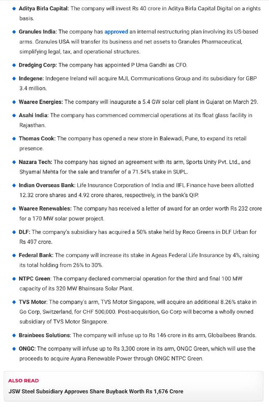 Stocks to WatchStocks to Watch