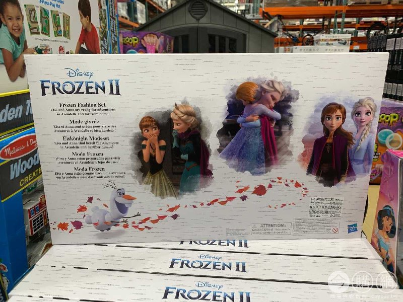 #Costco好市多12月新品通知FROZEN 冰雪奇緣換裝公主2入 #124221