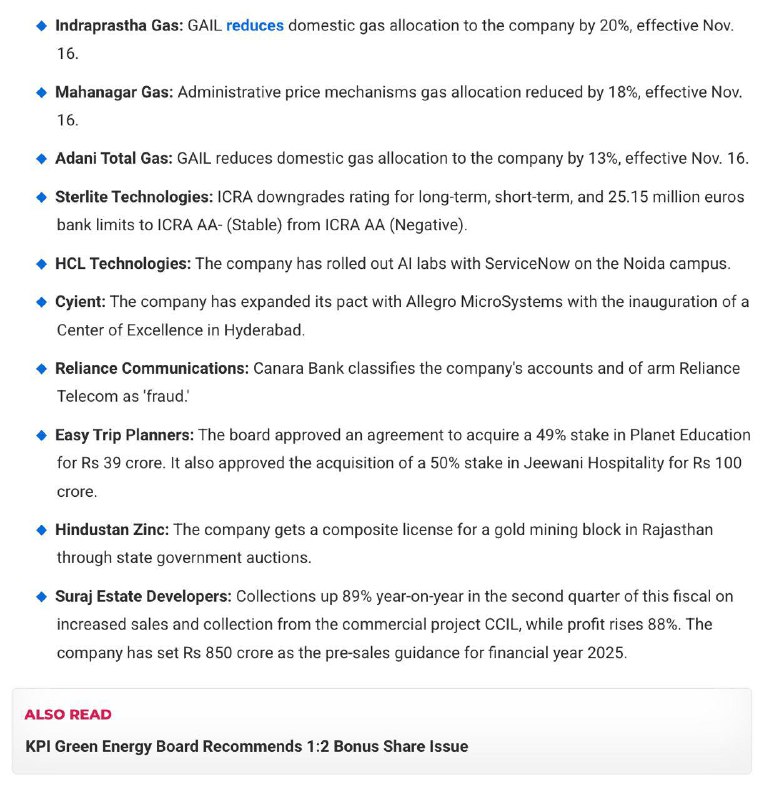 Stocks to WatchStocks to Watch