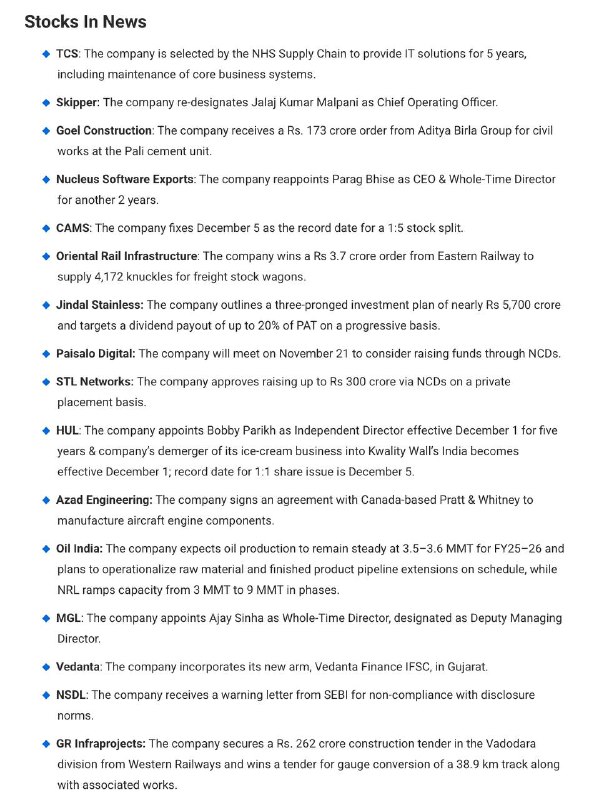 STOCKS TO WATCHSTOCKS TO WATCH