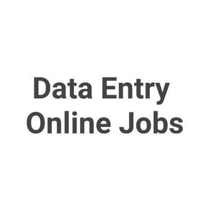 Data Entry Jobs Online Telegram Group Link