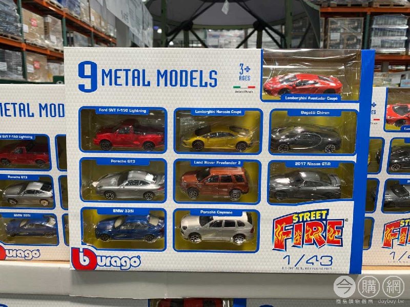 #Costco好市多8月新品通知BBURAGO 1:43模型小車 #126996