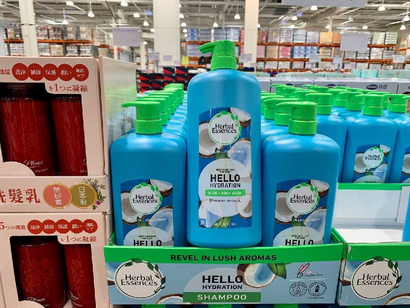#Costco好市多10月新品通知HERBAL ESSENCES 二合一洗髮沐浴乳 #128942