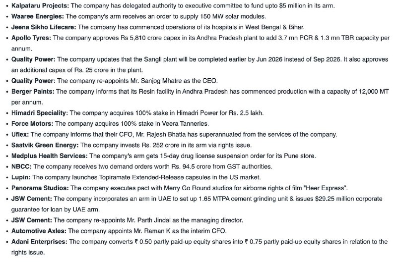 STOCKS TO WATCHSTOCKS TO WATCH