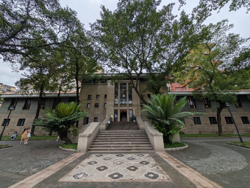 國立羅斯福圖書館舊址城市更新為了一個小規模的展館，前來參觀