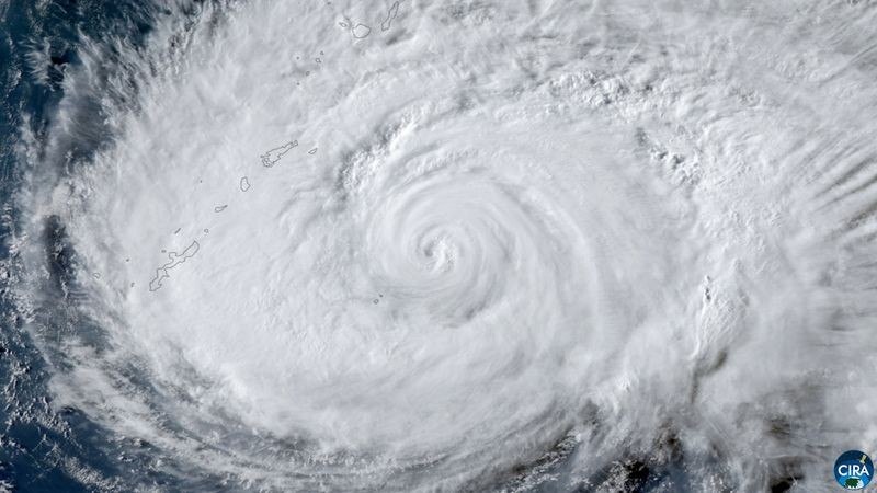 Japan has cancelled more than 500 flights and ordered nearly 260,000 people to evacuate as Typhoon Dolphin approaches the region, bringing violent winds, heavy rain and high waves.