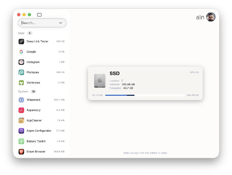 开源卸载工具 — Pearcleaner这是一个免费、源代码公开且遵循公平代码许可的 Mac 应用清理工具挺简洁好用，平替 AppCleaner？GitHub   官网标签： #工具 #MacOS #软件✈️合作/投稿     频道群组     频道标签