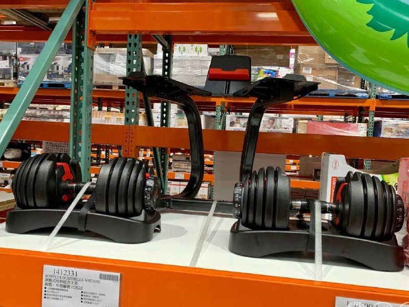 #Costco好市多05月新品通知BOWFLEX 調整式啞鈴組含支架 #1412331