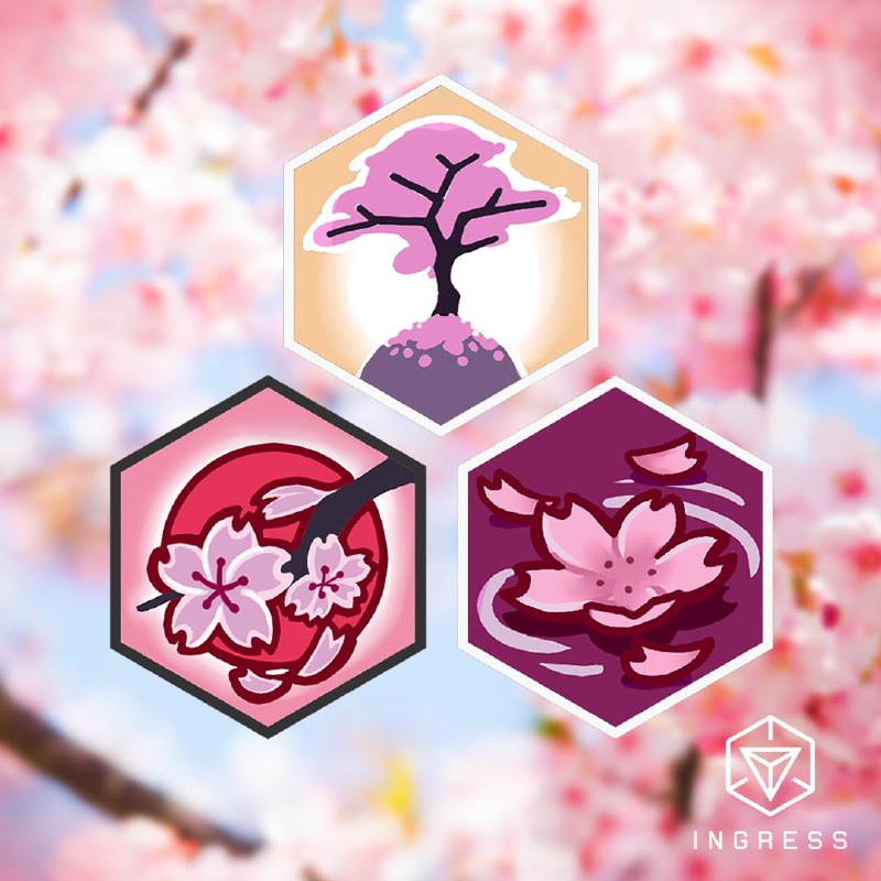🌸三款櫻花勳章🌸由現在到3月20日凌晨1時在遊戲內商店發售