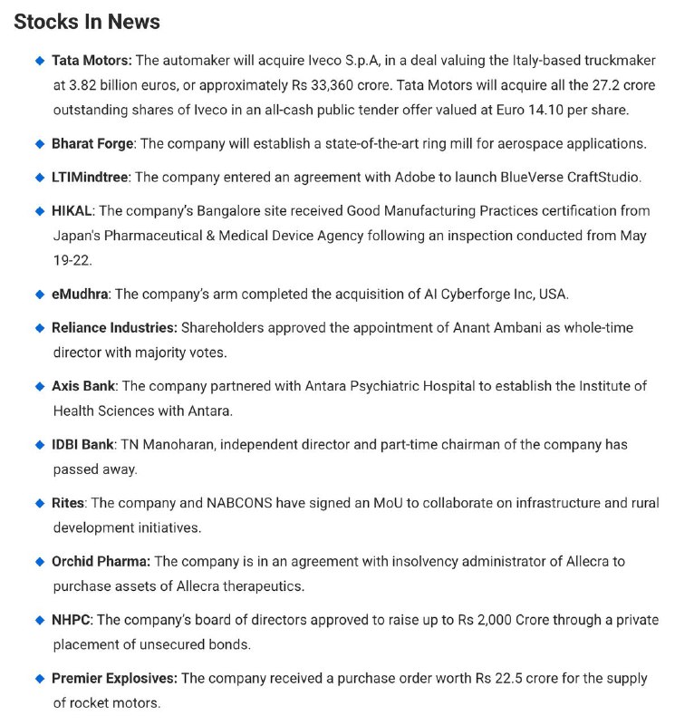 STOCKS TO WATCHSTOCKS TO WATCH