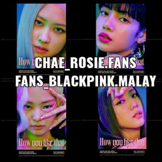 Fans_blackpink.malay&chae_rosie.fans❤️🖤💕 Telegram Group Link