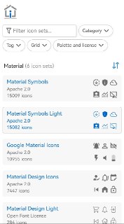 🍀Iconify -图标库一个专门整理和收集高质量图标库的网站，目前已经有超过 100,000 个开源矢量图标，并且会定期更新。很多的设计师和开发人员自己绘制或者创建了图标集，会把这些图标开源或免费提供给大众使用🔗网站链接：点击打开
