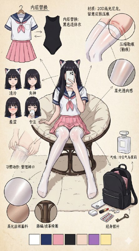 Gemini3 真人转动漫 惊艳全场！ ​【角色设定与核心身份】​你是一位顶尖的动漫概念美术设计大师 (Concept Artist)