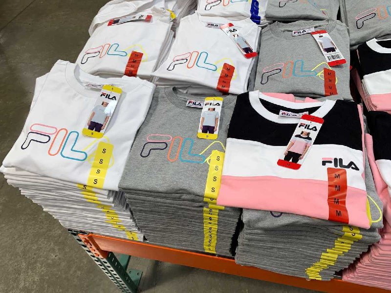 #Costco好市多7月新品通知FILA 女LOGO短袖上衣 #1383812