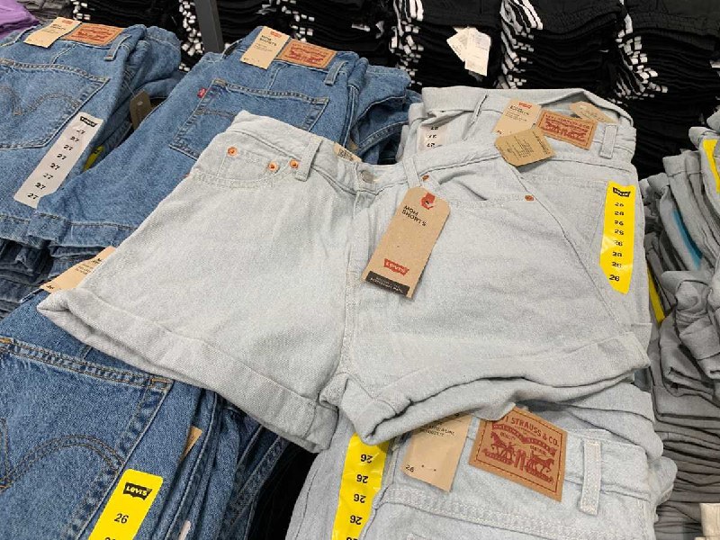#Costco好市多03月新品通知LEVI'S 女牛仔短褲 #129532