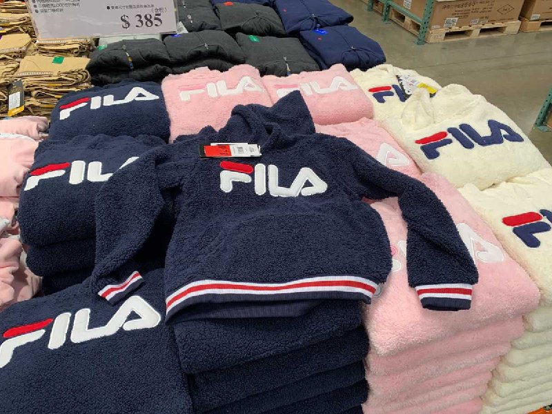 #Costco好市多9月新品通知FILA 兒童刷毛連帽上衣 #1353063