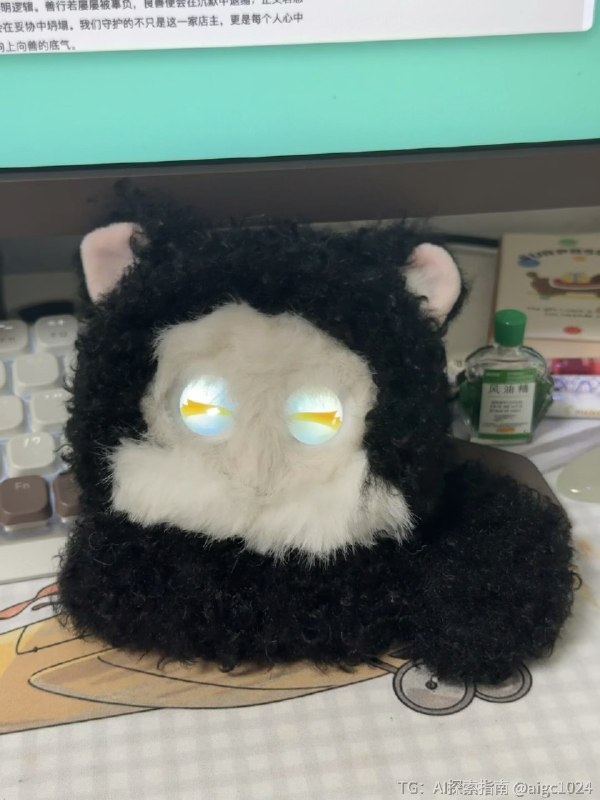 开始养机器猫，德文奶牛卷毛🌚@aigc1024