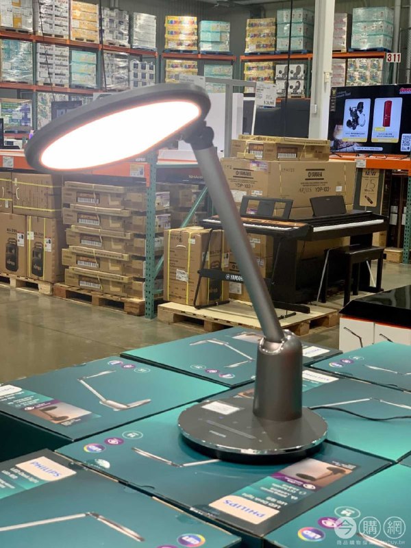 #Costco好市多06月新品通知PHILIPS 飛利浦軒坦雙感測檯燈 #131314