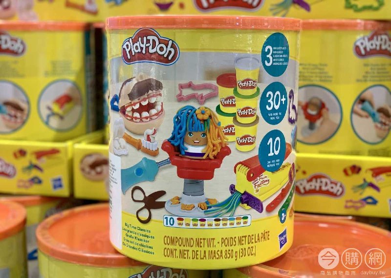 110/10/29 Costco新商品通知培樂多經典三合一系列 歡樂工廠/牙醫/理髮新商品情報連結 