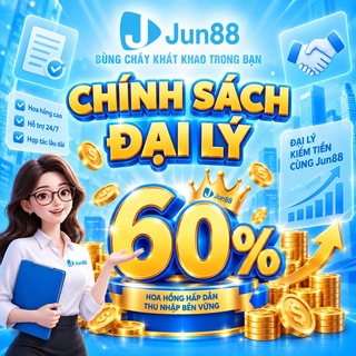 Telegram profile photo for Jun88 PB2 - CHÍNH SÁCH ĐẠI LÝ 60%