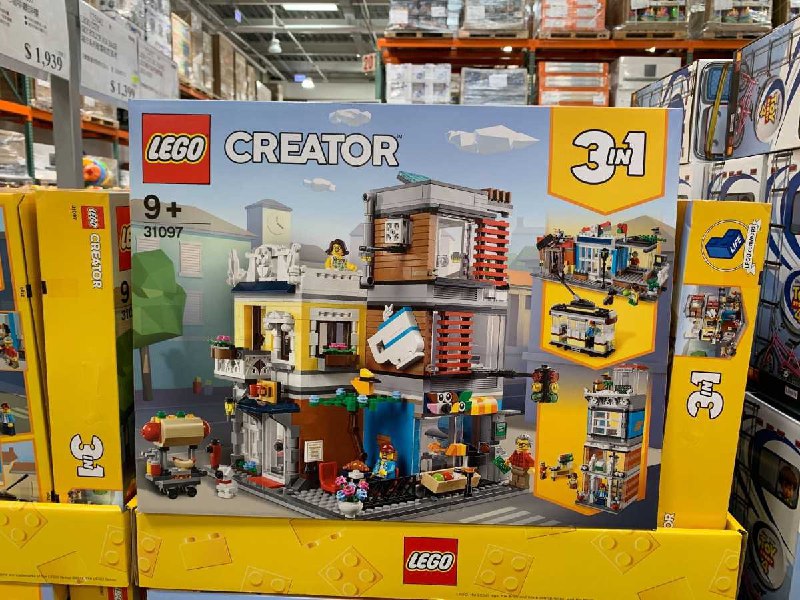 #Costco好市多7月新品通知LEGO 樂高3 IN 1竉物店和咖啡廳排樓 #127066