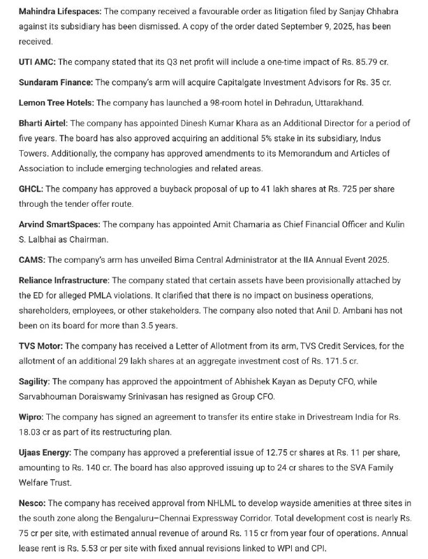STOCKS TO WATCHSTOCKS TO WATCH