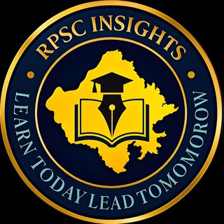 Telegram profile photo for RPSC inSights️