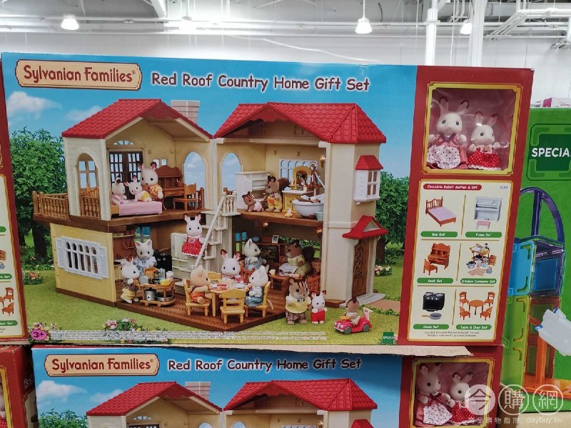 #Costco好市多10月新品通知森林家族 紅頂鄉村別墅C #129299