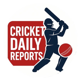 Telegram profile photo for CRICKET DAILY REPORT (NEWS )