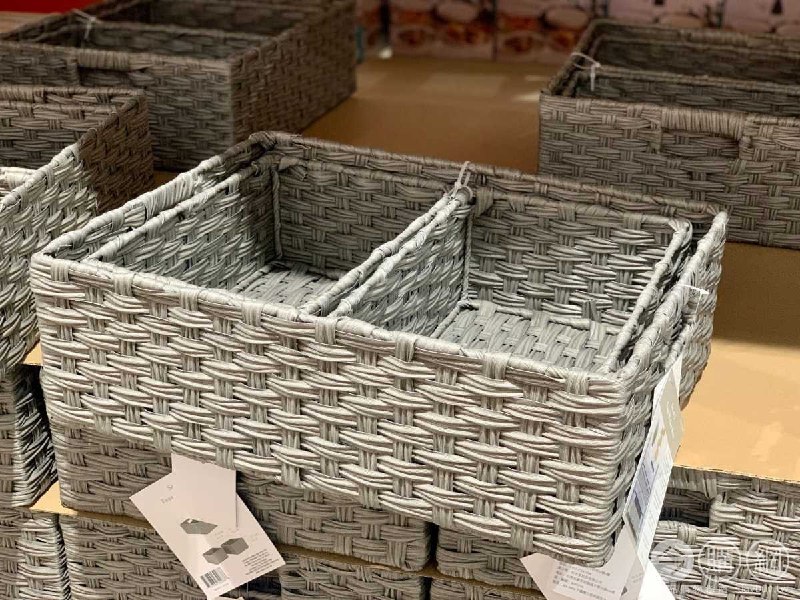 #Costco好市多06月新品通知FAUX 編織收納籃三件組 #131426