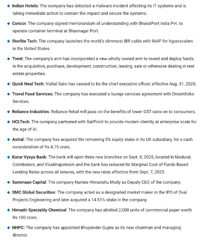 STOCKS TO WATCHSTOCKS TO WATCH