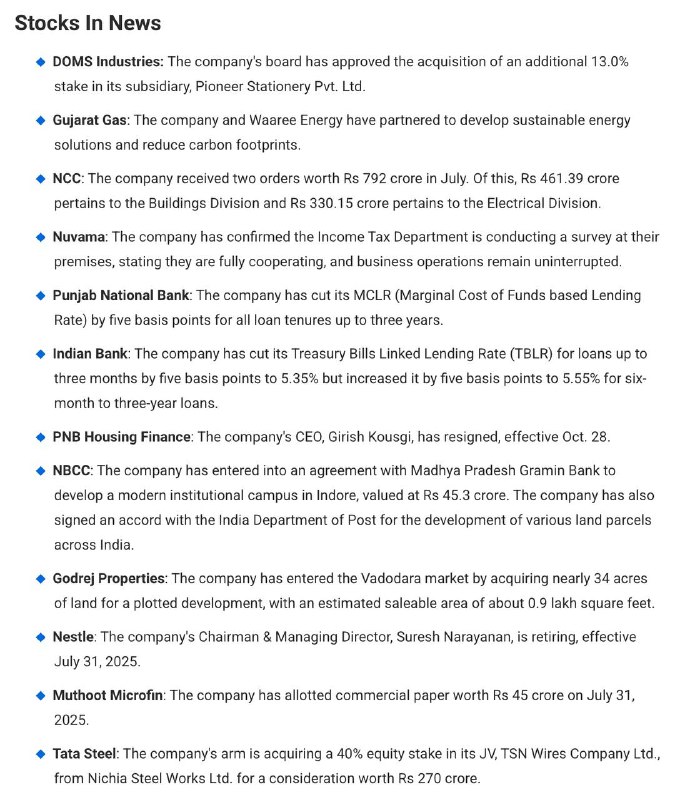 STOCKS TO WATCHSTOCKS TO WATCH