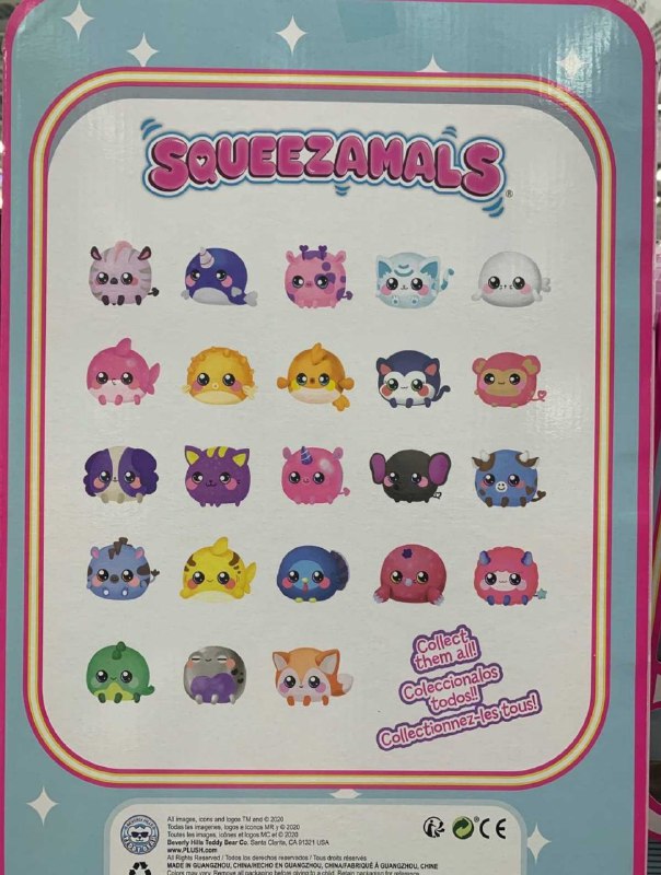 #Costco好市多10月新品通知SQUEFZAMALS 絨毛販賣機 #5011105