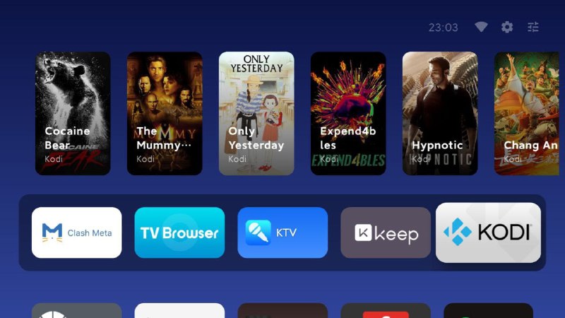 AT4K Launcher 0.93已解锁版- 最简洁的 Android TV 电视启动器部分电视装不上当贝桌面，可以试试这个，十分简洁，昨晚阿喵在电视上试了下，还可以读取kodi的视频动态🏷标签：#电视 #启动器 #桌面启动器 #TV☁链接：点击获取⭐频道  😮群聊  ✏投稿  🌍中文