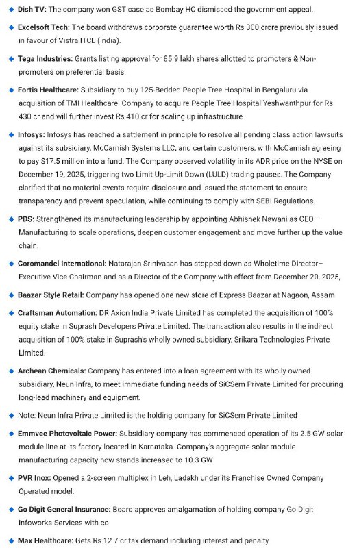STOCKS TO WATCHSTOCKS TO WATCH