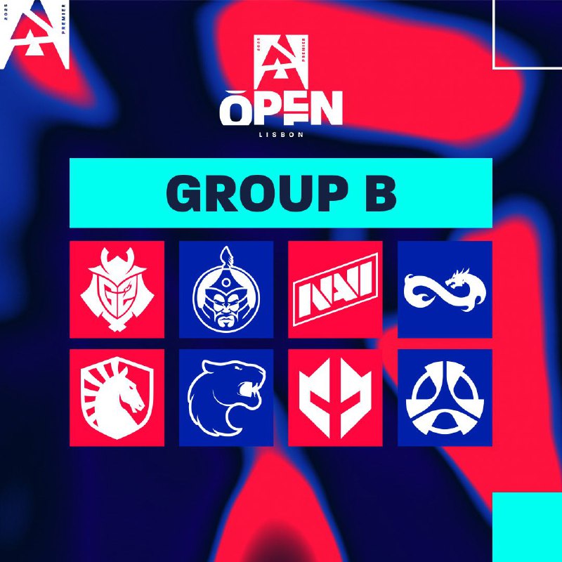 由于The Huns以第16名种子排名替换了14的ATOX，故BLAST里斯本公开赛2025分组以及首轮对战调整看图